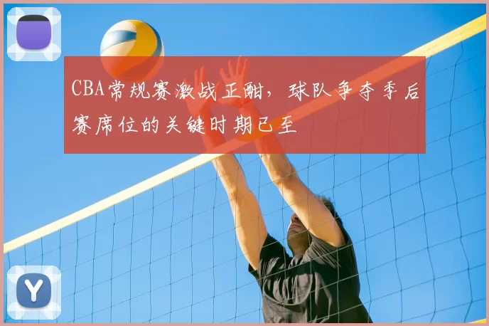 CBA常规赛激战正酣,球队争夺季后赛席位的关键时期已至