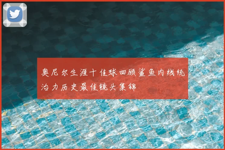 奥尼尔生涯十佳球回顾鲨鱼内线统治力历史最佳镜头集锦
